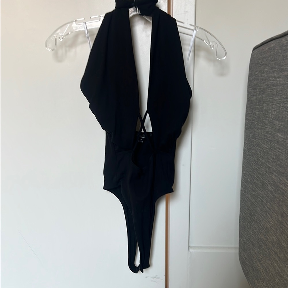 Stylish Black Kids One Piece Swimsuit